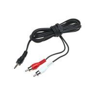 GBSELL 1-Mini Plug 3.5mm Male Audio Video Extension Cable RCA Male Extension Cable N2