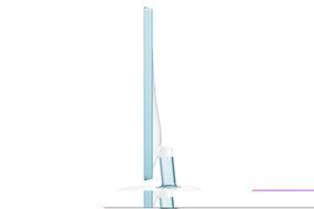 Samsung Simple LED 27-Inch Monitor, White with Blue TOC Finish N6