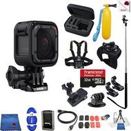Gopro Hero 5 Session 14 Piece Extreme Bundle Includes: Go Pro Hero5 Session + Case + Floaty Bobber + Chest Strap...