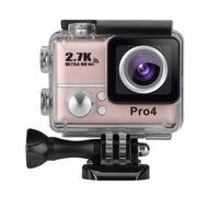 Action Camera, TONSEE Ultra 2.7K HD Waterproof WiFi Sports DV Cam Action Outdoor Sport Camera Helmet - Gold N2