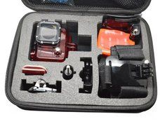 Carry360&reg; EVA Middle Size Protective Shockproof Travel Case Holder For GoPro Hero 3+/3/2/1 Accessories Size: 22.5... N3