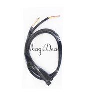 2pcs 50cm Waterproof LED Lamp 4 Cores Male/Female Plug Cables Wire N4