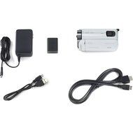 Canon VIXIA HF R700 57x Zoom Full HD 1080p Video IS Digital Camcorder (White) + 64GB Card + Case + Tripod + Digital... N6