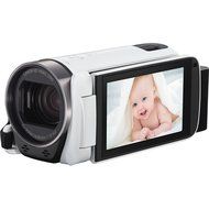 Canon VIXIA HF R700 57x Zoom Full HD 1080p Video IS Digital Camcorder (White) + 64GB Card + Case + Tripod + Digital... N7