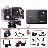Boblov GitUp GIT2 2K 30fps Novatek 96660 1080P WiFi Outdoor Sports Helmet Action Camera Extra Microphone Wrist... N3