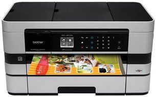 Brother Printer BusinessSmart MFC-J4610DW Wireless Color Photo Printer with Scanner, Copier and Fax, Amazon Dash... N2