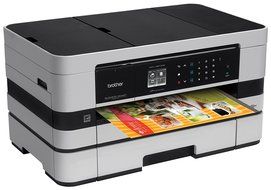 Brother Printer BusinessSmart MFC-J4610DW Wireless Color Photo Printer with Scanner, Copier and Fax, Amazon Dash... N3