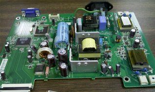 Repair Kit, Dell E173FPf, LCD Monitor, Capacitors, Not the Entire Board N7