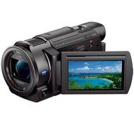 Sony FDR-AX33 4K Ultra HD Handycam Camcorder - Bundle with Video Bag, 32GB Class 10 SDHC Card, Video Light, Spare... N2