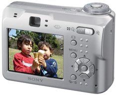 Sony Cybershot DSCS90 4.1 MP Digital Camera with 3x Optical Zoom N3