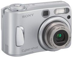 Sony Cybershot DSCS90 4.1 MP Digital Camera with 3x Optical Zoom N4