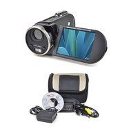 Mitsuba 16MP (Interpolated) Digital Camcorder w/8x Digital Zoom 3.0 LCD &amp;amp Carry Case (Black) Mit