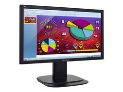 ViewSonic 20-inch 5ms LED Monitor, 1600 x 900p Resolution, Ergonomic Stand, DisplayPort /... N4