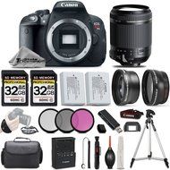 Canon EOS Rebel T5i DSLR 18 MP Camera + Tamron 18-200 Lens + 0.43X Wide Angle Lens + 2.2X Telephoto Lens + 3PC... N2