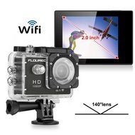 Floureon Y8-P Waterproof Wireless Mini WiFi Action Sports Camera 2.0 Inch LCD Display H264 1080P HD 12Mp TV PC... N10