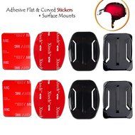 Xtech VHM Stickers and Surface Mounts Kit Includes 2 Flat Adhesive Stickers + 2 Curved adhesive Stickers + 2 Curved... N3