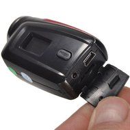 1.3MP Image Sensor 1080P HD 0.39" LCD 90-Degree Wide Angle Lens Sports Action Video Camcorder - Black + Red N9