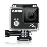 Dazzne P2 2 inch LCD screen professional 1080 P HD waterproof sports camera for surfing hiking racing extreme...