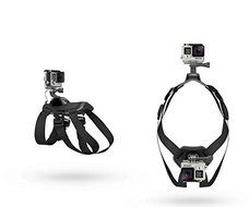 ProGear Dual Chest And Back Mount Dog Or Pet Harness With Free J-Hook And Buckle Mount For GoPro Hero 4/3+/3/2/1 N6