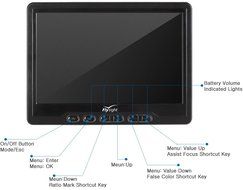 Flysight Black Pearl RC801 Lite (High End Version) 7&quot; LCD Screen 1280 800 HD Monitor with... N4