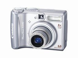 Canon PowerShot A540 6MP Digital Camera with 4x Optical Zoom N2