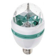 RioRand&reg;Crystal Magic Ball E27 3W RGB LED Full Color Rotating N6