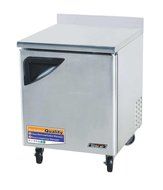 Turbo Air TWR28SD 7 cu. ft. Super Deluxe Series Worktop Refrigerator with Efficient Refrigeration System Hot Gas...