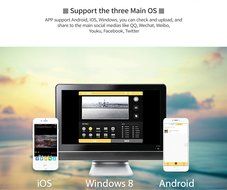 EASYTONE Ultra HD 4K 360 Degree Action Panoramic Camera Mini Sport DV Camera Video Waterproof Multi-mode WIFI... N2