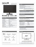 Seiki Pro SM28UTR 28-Inch 4K UHD 3840x2160 Led-Lit Monitor N13