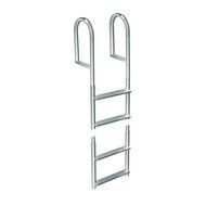 DOCK EDGE 2014-F / Dock Edge Welded Aluminum Fixed 4 Step Ladder