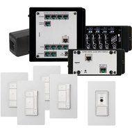 On-Q/Legrand Digital Audio 4 Room Multi Source Kit, Light Almond (AU7254-LA)