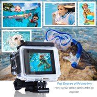 TEKCAM Professional SJ4000 WIFI Waterproof Case Protective for AKASO EK7000 EK5000 1080P/ Vikeepro 2.0 inch/ Canany... N4