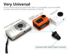 Eagleye Adjustable Chest Mount Harness for Gopro Hero Cameras Body Chest Strap with Standard 1/4" Tripod screw N5