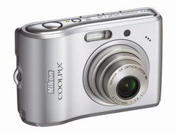 Nikon Coolpix L15 8MP Digital Camera with 3x Optical Vibration Reduction Zoom (Silver) (OLD MODEL) N4