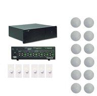 6 Room Amplifier with Speakers