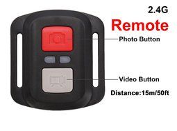 GreatCool Waterproof Action Camera 4K 25fps Hd Dual-screen 2.0 Inch LCD 2.4GHz Wireless Remote Controller with... N7