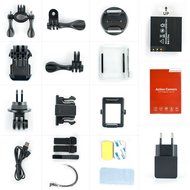 Mini Sport H9 Action Camera 2.0inch Display Ultra HD 4K 12MP WiFi Remote 30M Waterproof Camcorder for IOS and...