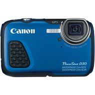 Canon PowerShot D30 Waterproof Digital Camera, Blue N4