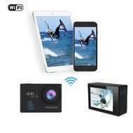 4K WIFI Sport Action Camera,PINGKO 2.0 Inch LCD Screen 12MP 1080P HD 170 Degree Wide Angle Lens Sony Sensor Gyro... N15