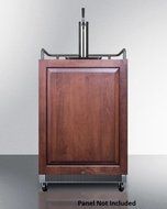 Summit SBC677BIIF 24" Built-In/Freestanding Outdoor Beer Dispenser with 6.5 cu. ft. Capacity Single Tap Factory...