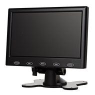 7 inch HD HDMI LCD Display Screen Monitor / VGA / HDMI / AV / Audio - Black N4