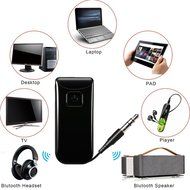 eshion Wireless Portable USB Bluetooth Stereo Transmitter for TV, Desktop Black N5