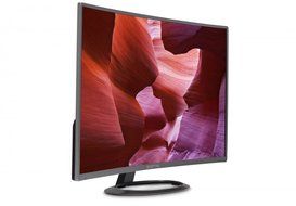Sceptre E325W-1920R Curved 32-Inch LED Monitor Full HD 1080P HDMI Brushed Metal N3