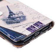 iPhone 7 Case (4.7 inch) - Wallet Folio Flip Premuim PU Leather Case Colorful Print Design with Stand Magnetic... N64