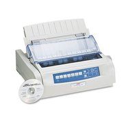 Microline 490 24-Pin Dot Matrix Printer, Sold as 2 Each N2