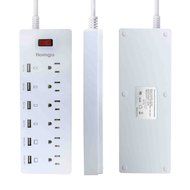 Power Strip, 6-Outlet Surge Protector 6ft Cord Power Strip with 6 Ports USB Charging Station, Universal Power... N5