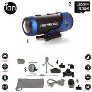 Ion Air Pro Wi-Fi Full HD 1080p Wearable Sports Action Video Camcorder 32GB Complete System