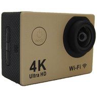Unitesoul SPV-1 WiFi HD Action Sports Camera 2.0 4K 25FPS 1080P 60FPS 170 Degree Wide-Lens waterproof ，Gold N5