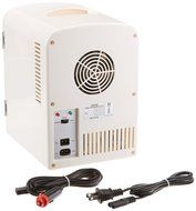 Gourmia GMF-600 Gourmia GMF600 Portable 6 Can Mini Fridge Cooler and Warmer for Home ,Office, Car or Boat AC &amp;... N3