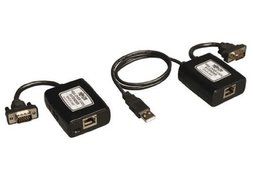 Tripp Lite B130-101-U Lite VGA over Cat5 / Cat6 Extender, Transmitter and Receiver, USB Powered... N3